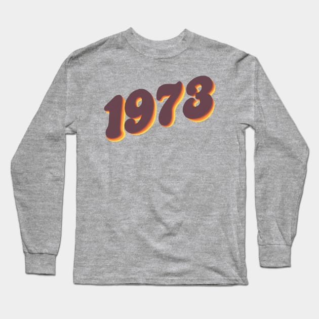 1973 Roe Long Sleeve T-Shirt by Slightly Unhinged